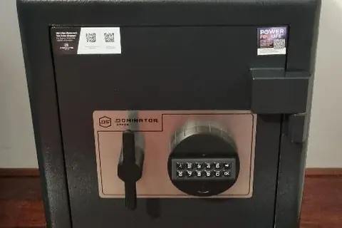 Fire and burglary resistant home safe with digital keypad supplied in Perth