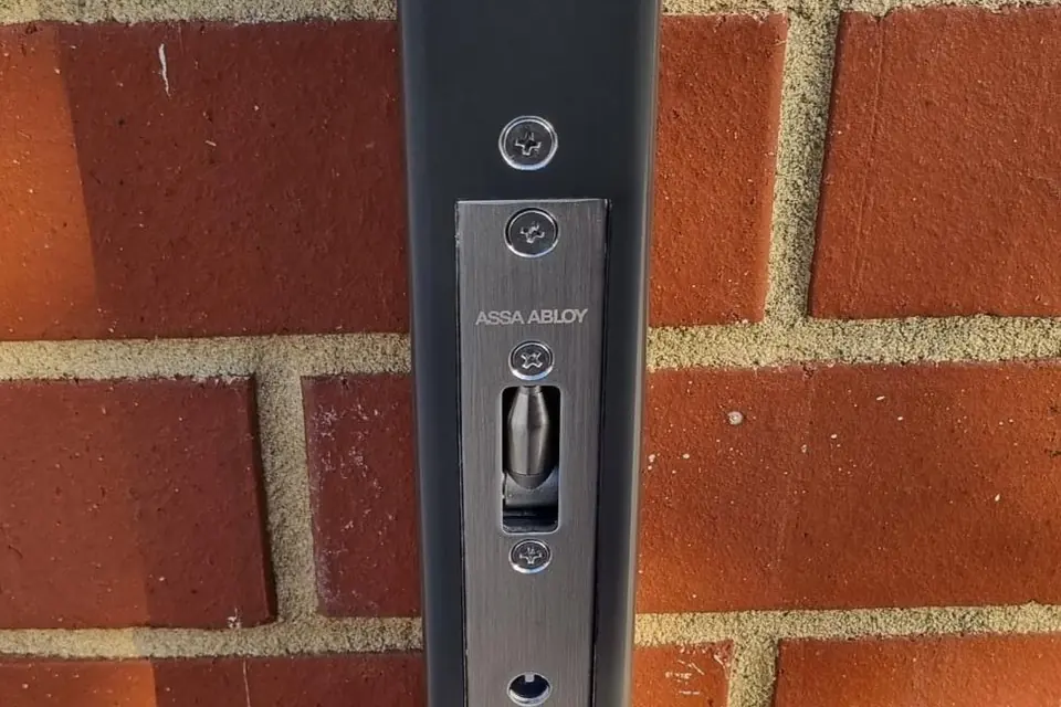 ASSA ABLOY multipoint lock strip replaced in a door edge by a Perth locksmith